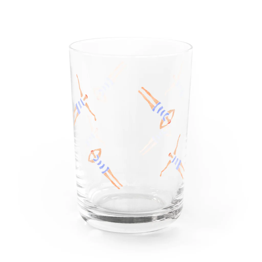 _mitoのta yu ta u Water Glass :front