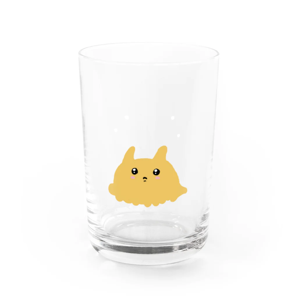 れふぃSUZURI店のぴえんだこ Water Glass :front