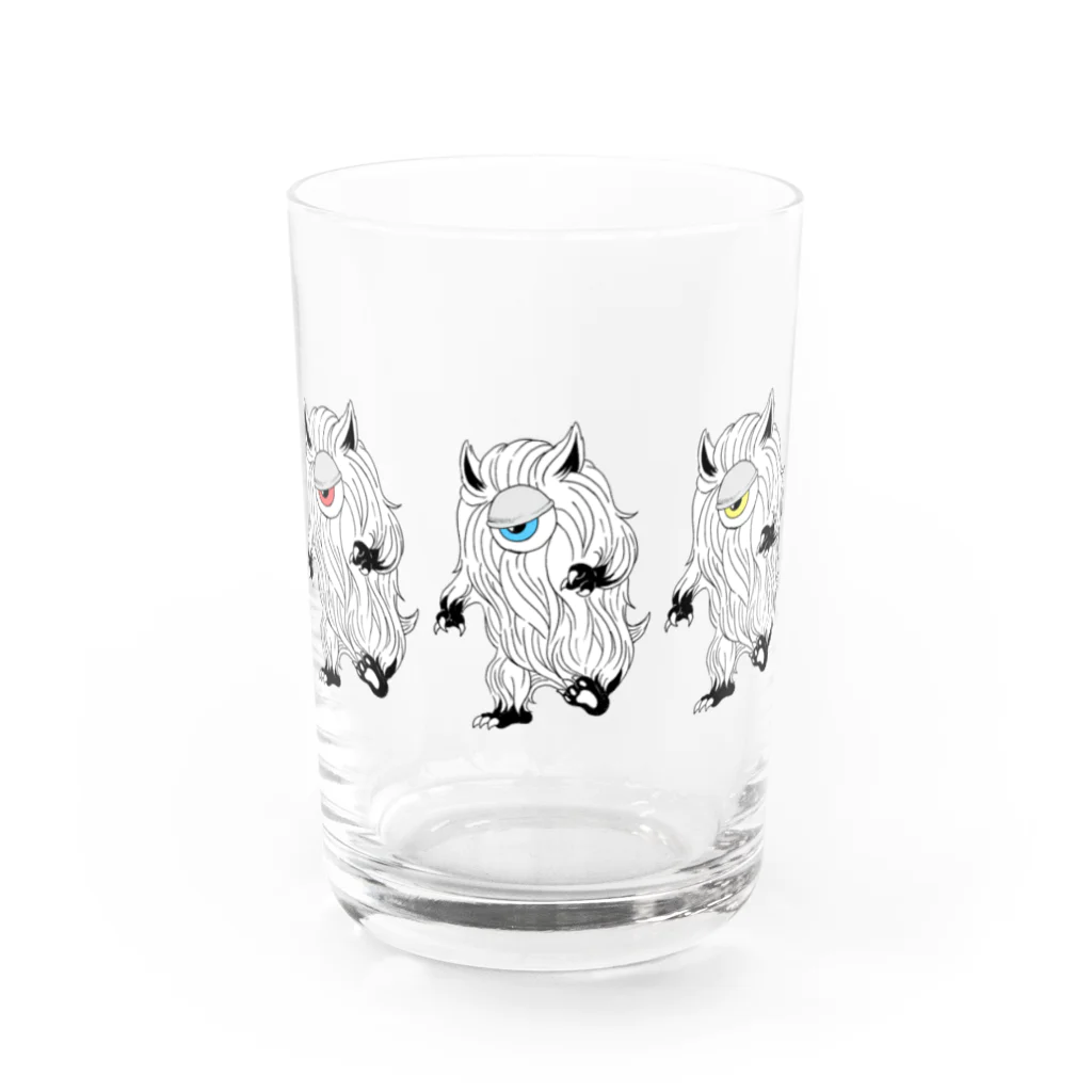 NarwhalのYETI×3 グラス Water Glass :front