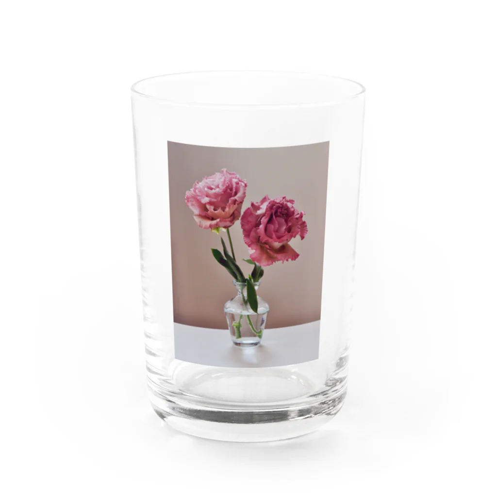 nanamiiのトルコキキョウ Water Glass :front