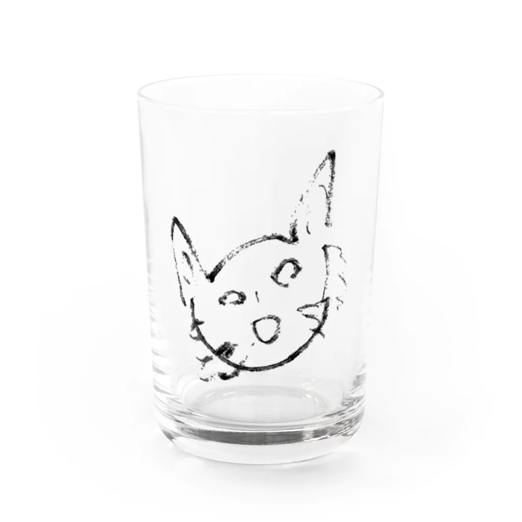 NIPPASHI SHOP™のネコじゃない グラス前面