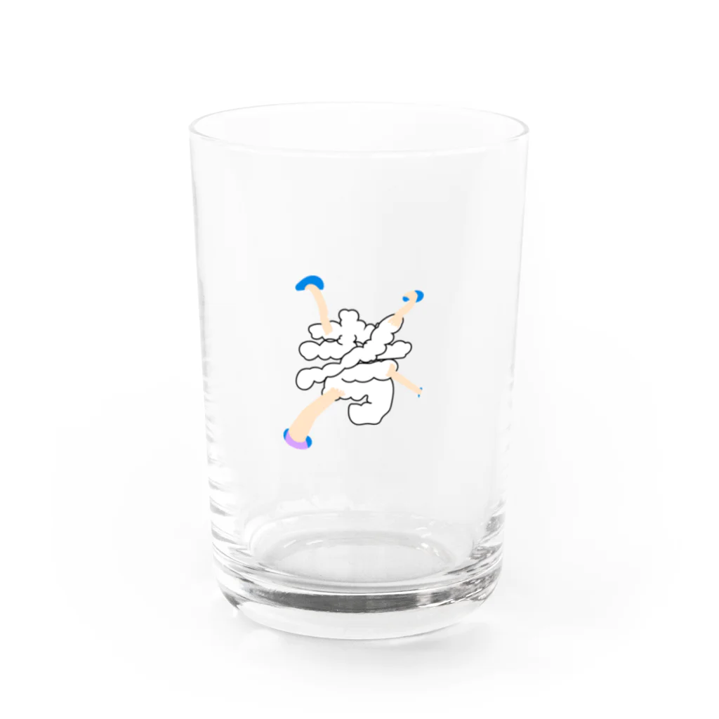Un cryer girlの今、考える Water Glass :front