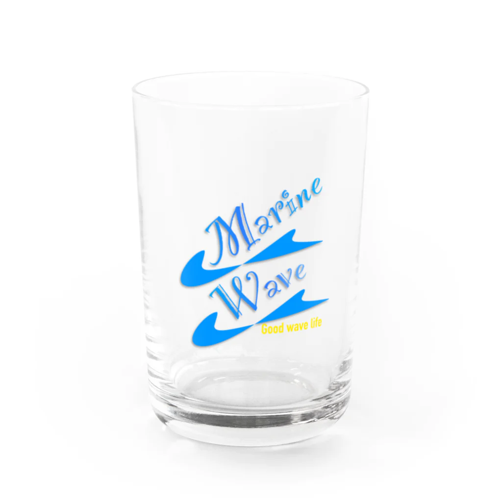 Marine☆WaveのMarine☆Wave Water Glass :front