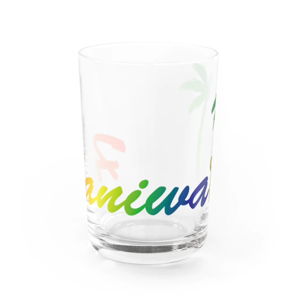 はにSHOP byいろどり屋のアロはにわ Water Glass :front