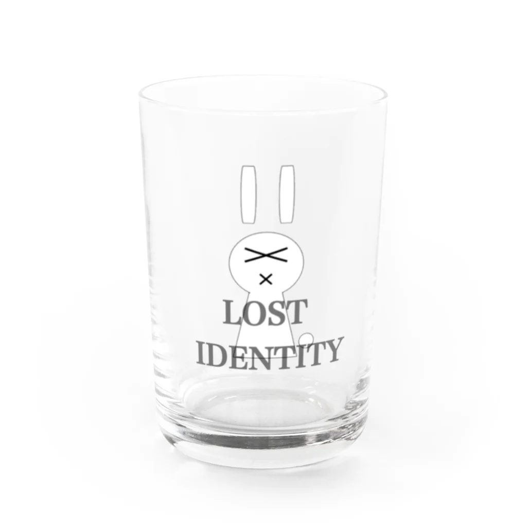 760円パスタのミミナシウサギ Water Glass :front