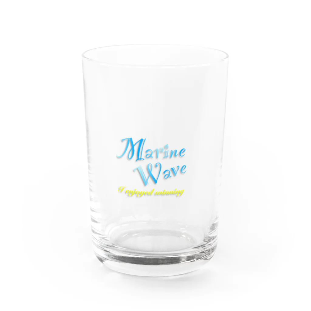 Marine☆WaveのMarine☆Wave Water Glass :front