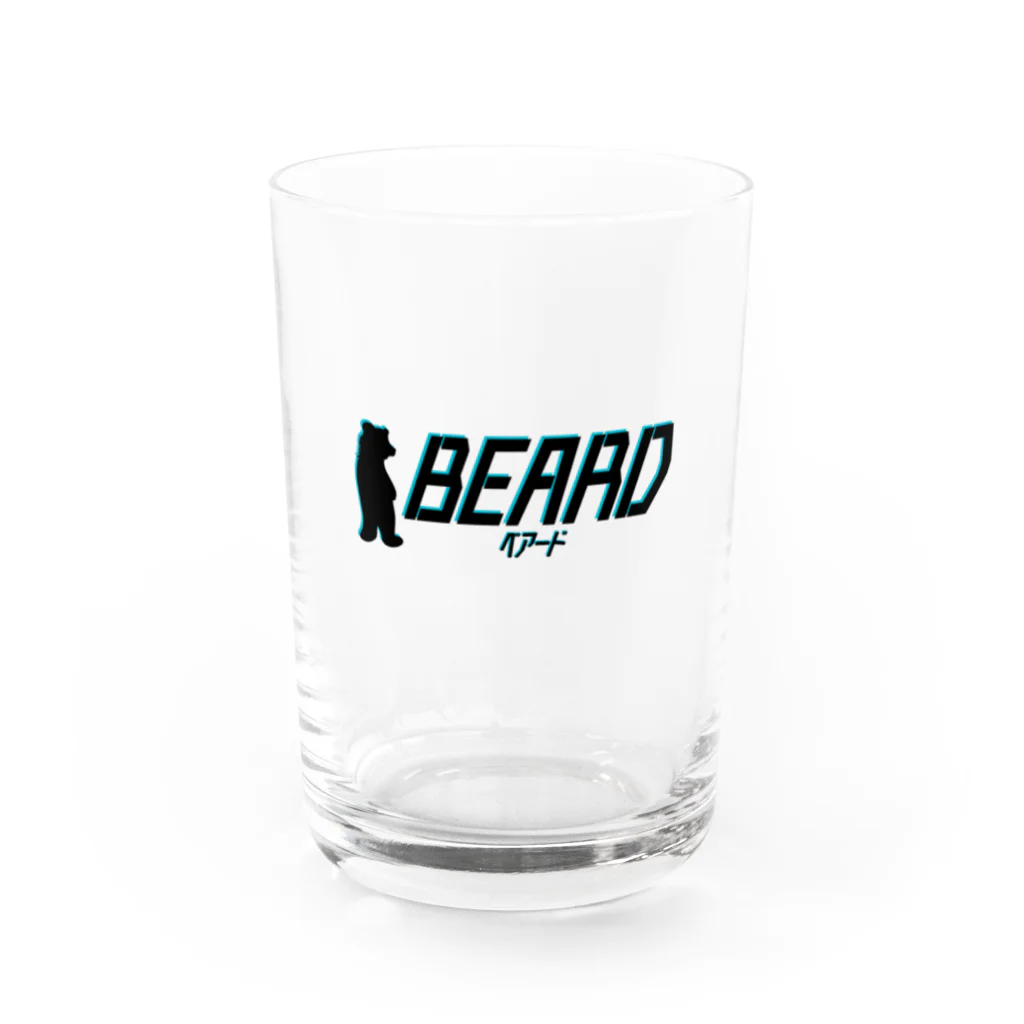 BEARDのBEARD original logo Water Glass :front