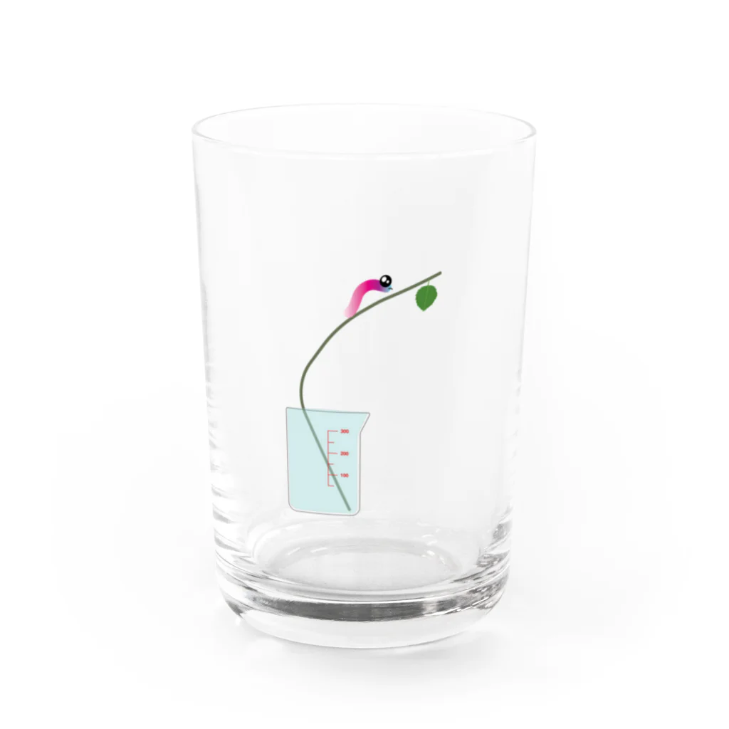 住みたいのぴえんなむし Water Glass :front