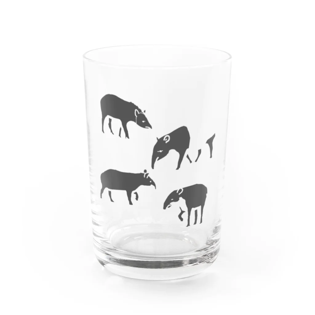 蛇口〆太のお店のバク４種盛り Water Glass :front