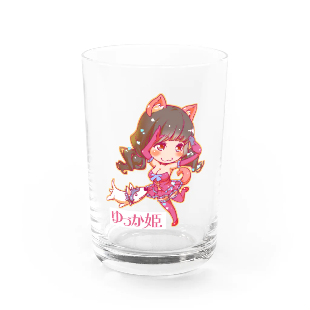 himeyuzkのゆづか姫ちゃん Water Glass :front