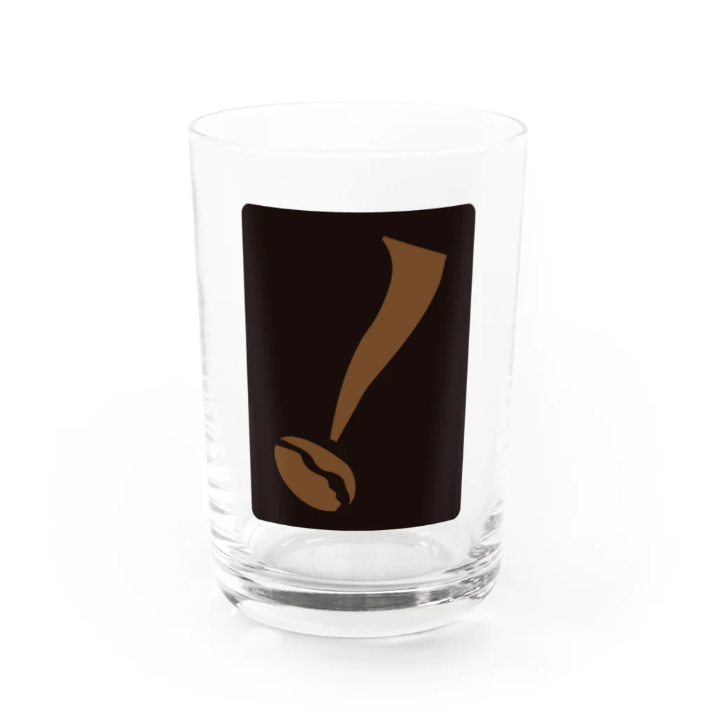 刻々珈琲のエクスクラメーション コーヒー豆 ネガ Water Glass :front