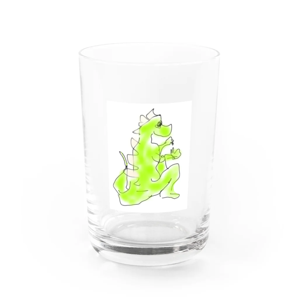 From-Chirutaの絶滅くん Water Glass :front