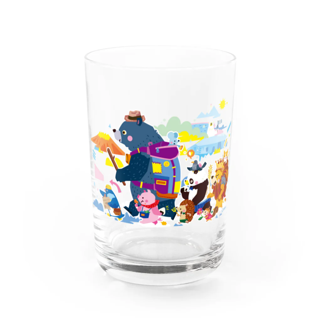 potofu no suzuriのGO! ADVENTURE Water Glass :front