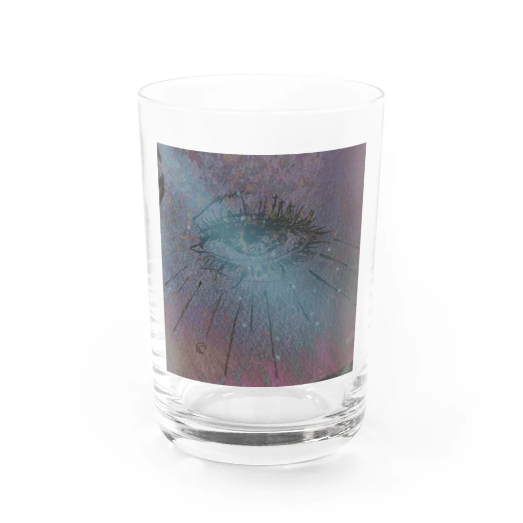 suibunRhapsodyCraftの光差す眼差し Water Glass :front