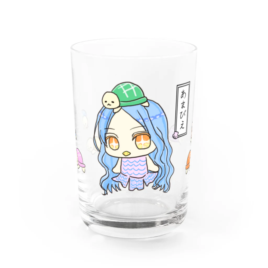 ㈱山口敏太郎タートルカンパニーのあまびえ Water Glass :front