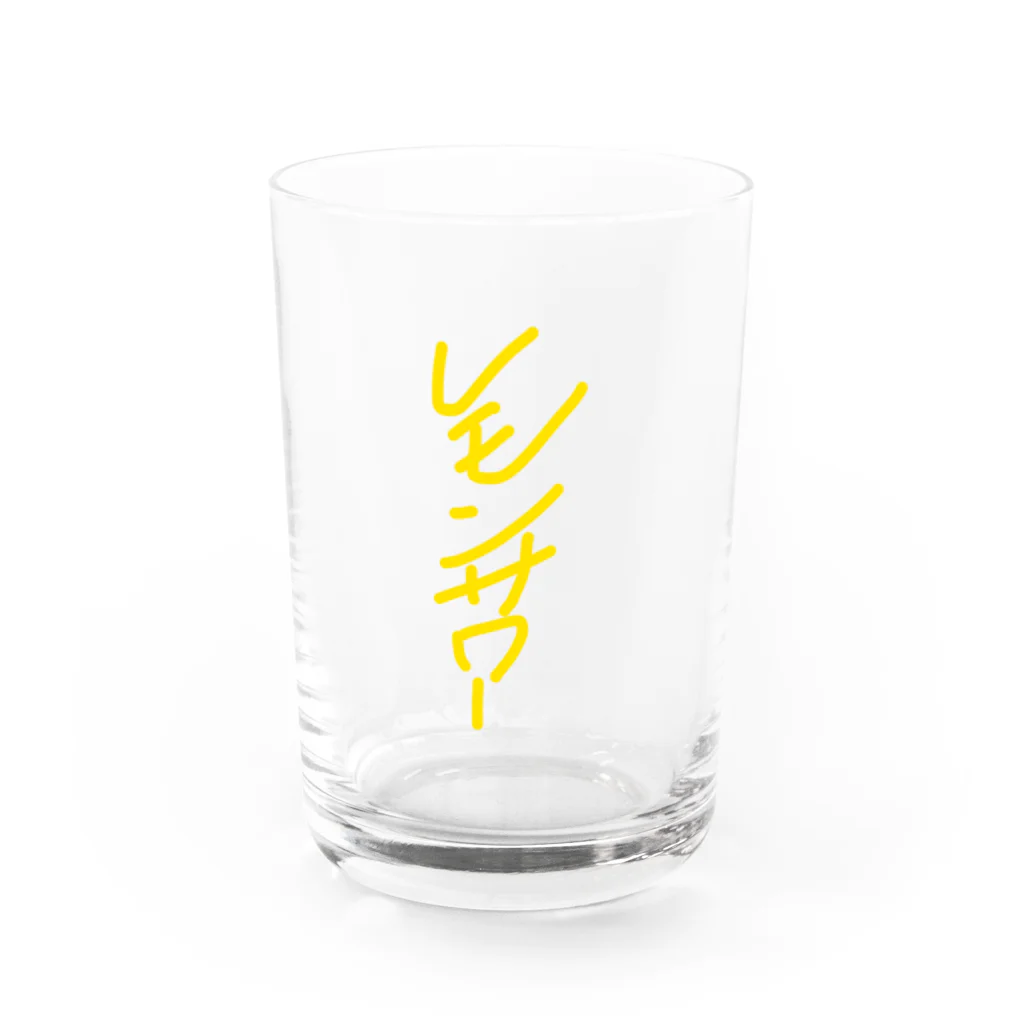 riruのおみせのレモンサワー Water Glass :front