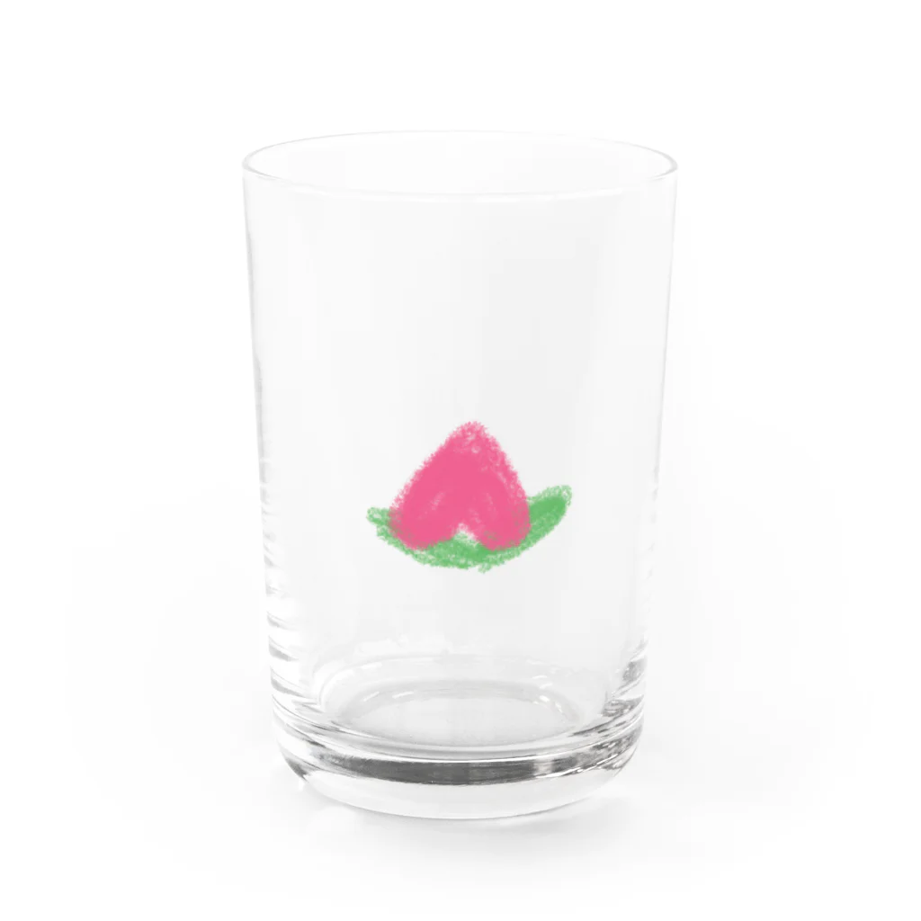 ａｋｉｃｈｉのもも Water Glass :front