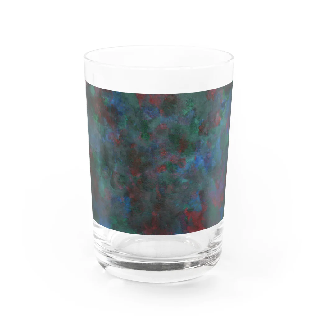 znd_ism_suzuriのabstract_tissue Water Glass :front