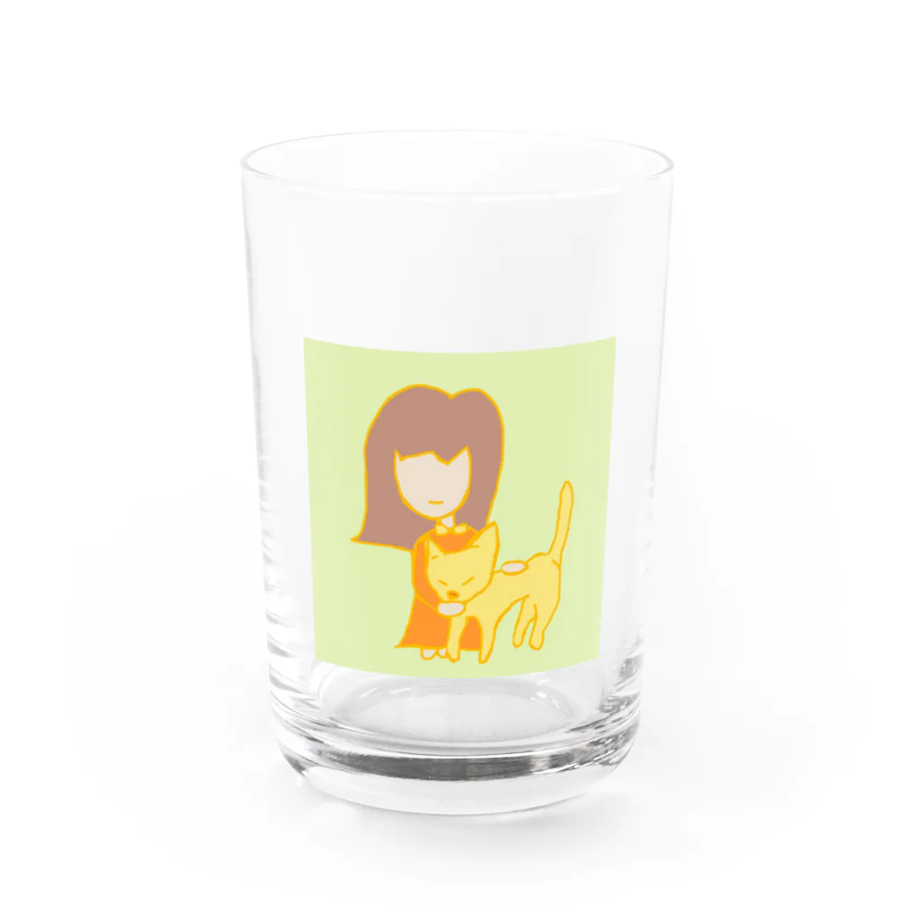 あかねわのちから Water Glass :front