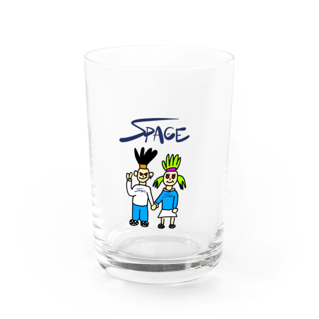 にしごーりのspaceカップル Water Glass :front