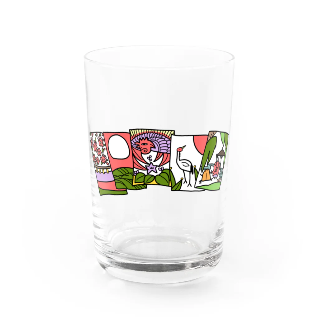 kinacocoの五光 Water Glass :front