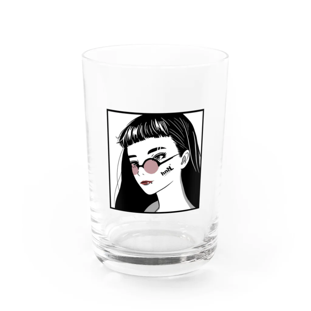 ほのるるのほのるるガールコップ Water Glass :front