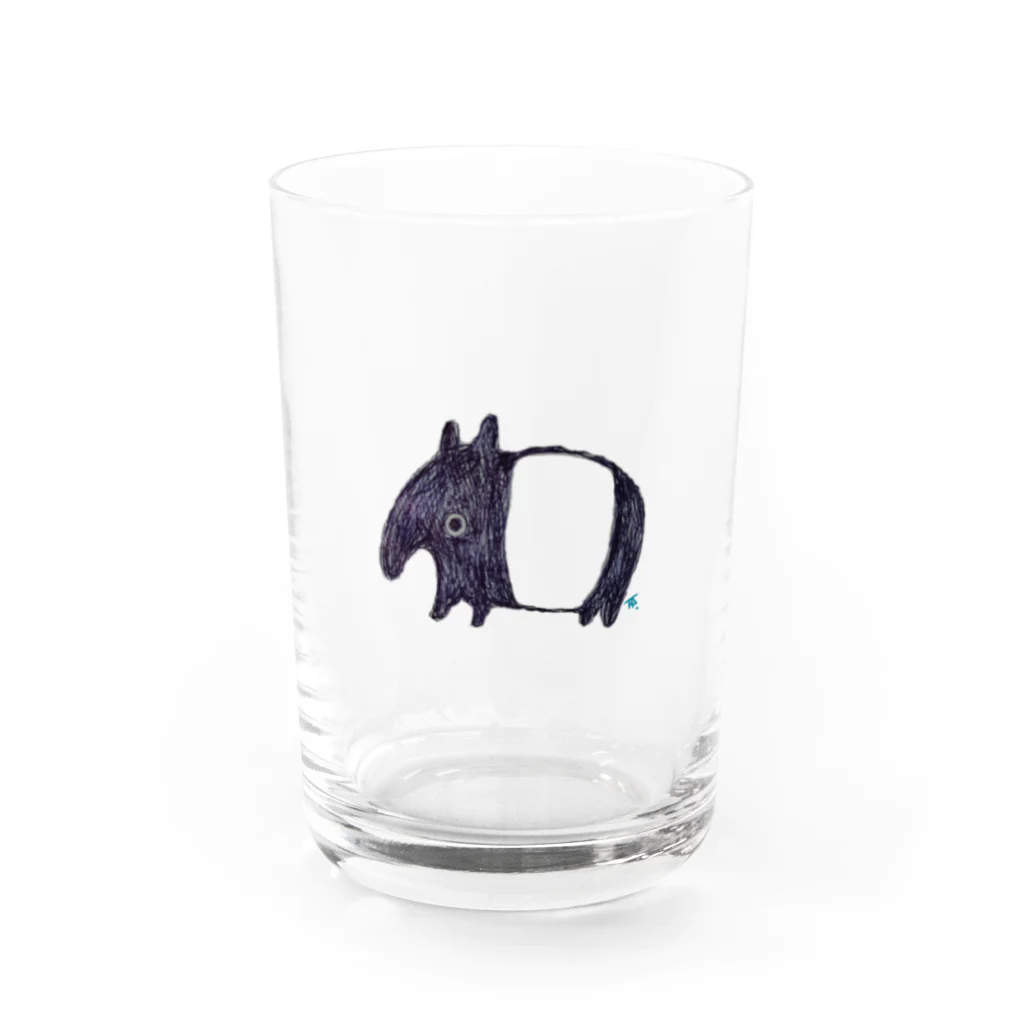 SWのマレーバク（透過ver） Water Glass :front