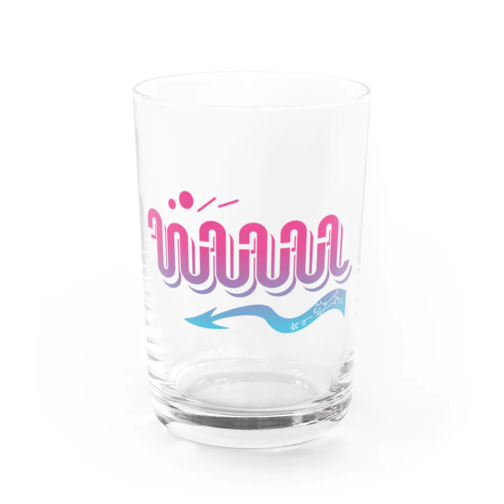 んいいのおみせやさんの涼しげ！んいい！！ Water Glass :front