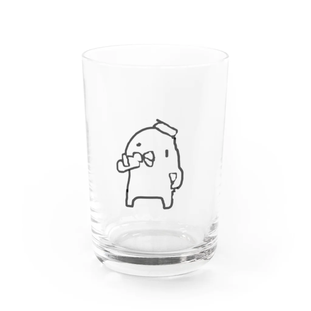 サウナ水風呂好きのぴよ🐤♨️のサウナ上がりのぴよ🐤 Water Glass :front