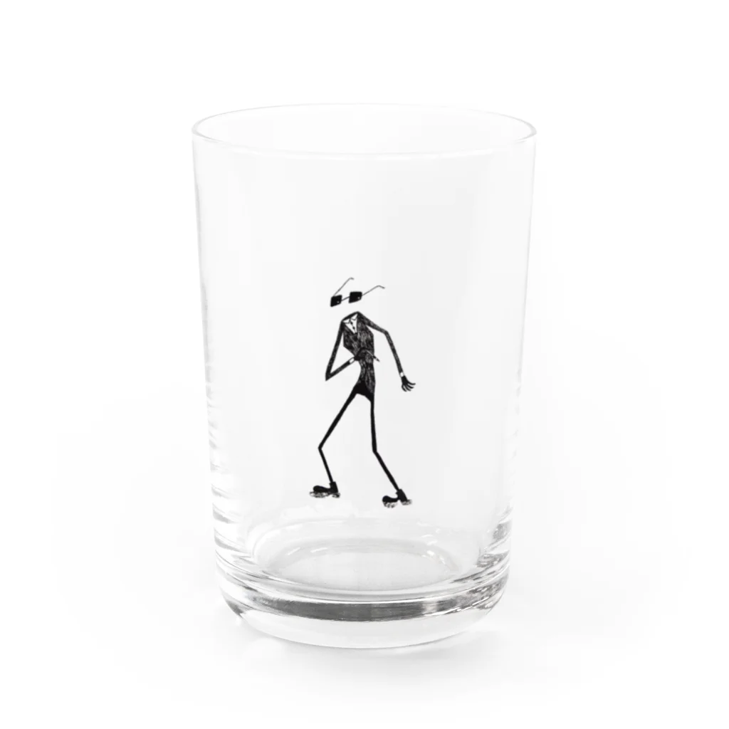 黒メガネのアトリエ(KuromeganesAtlier)の『クロメガネ』 Water Glass :front