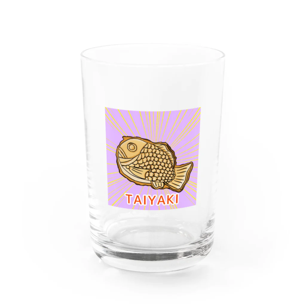 すくわっとぽてとのTAIYAKI Water Glass :front