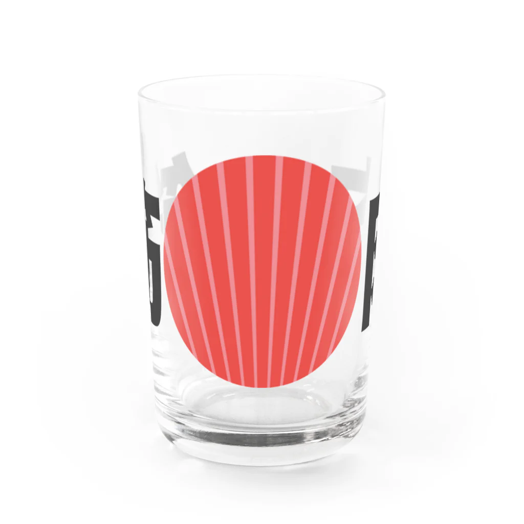 umeumeの筋肉 Water Glass :front