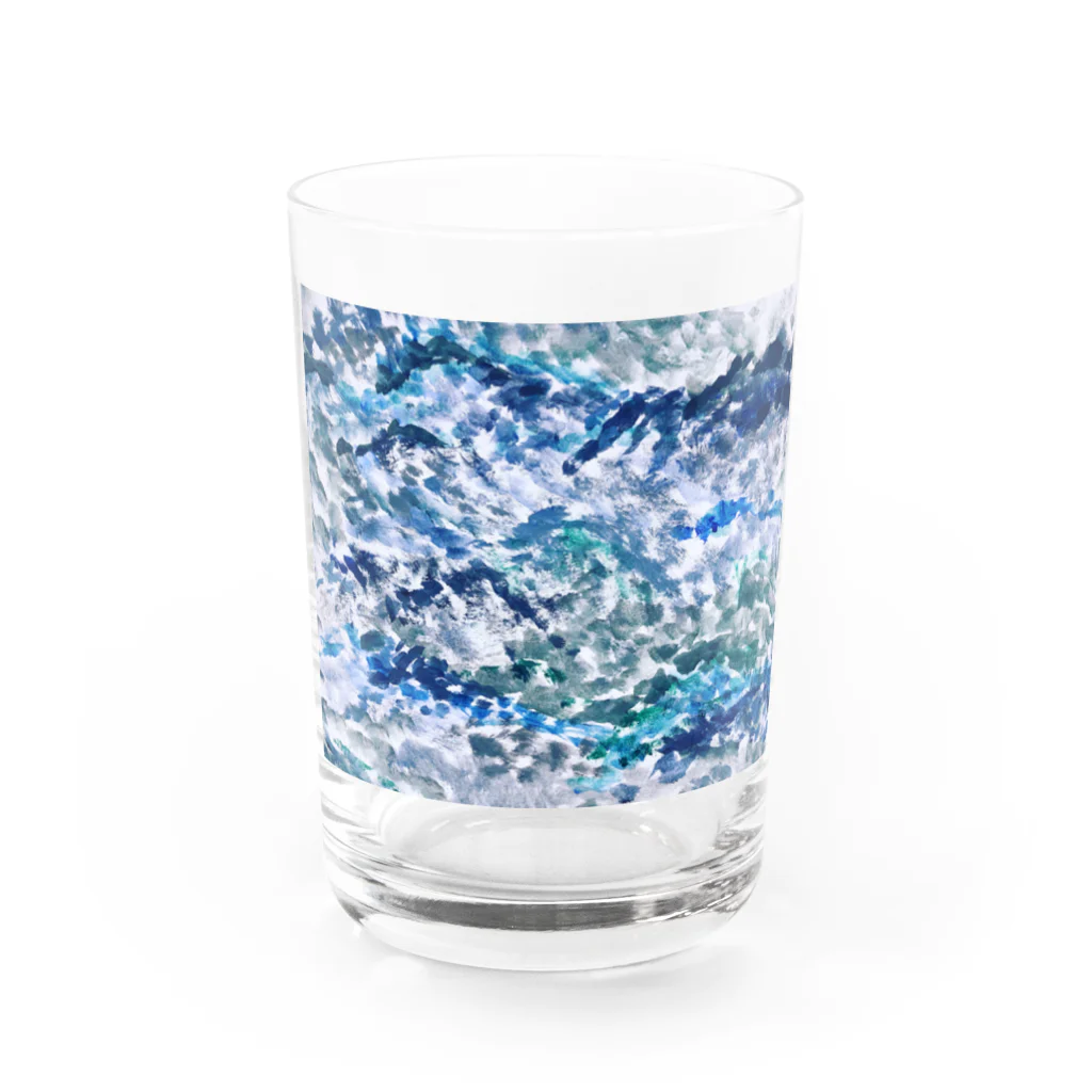 KuSuguriの大海原にはもう戻らない Water Glass :front