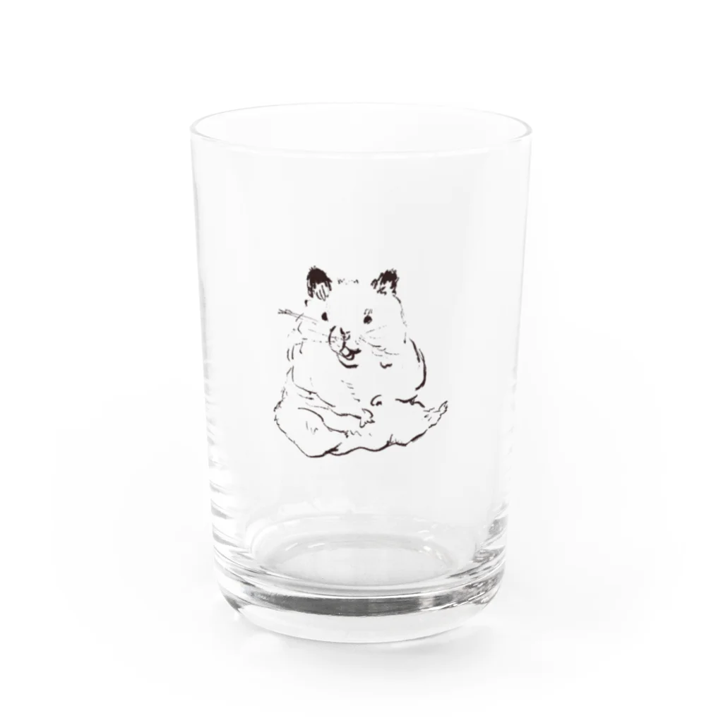 シュハムショップのハム Water Glass :front