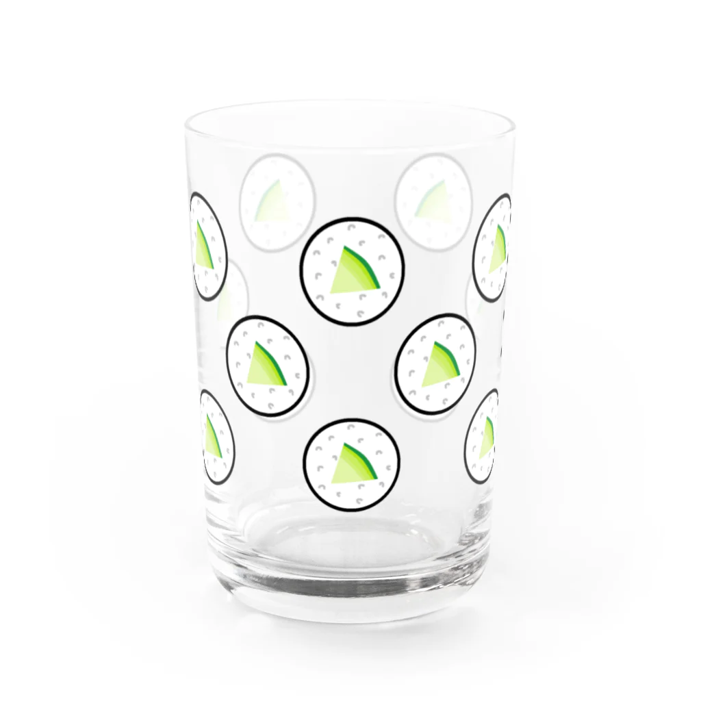 likesloveslikesの謎需要グラス（かっぱ巻き） Water Glass :front