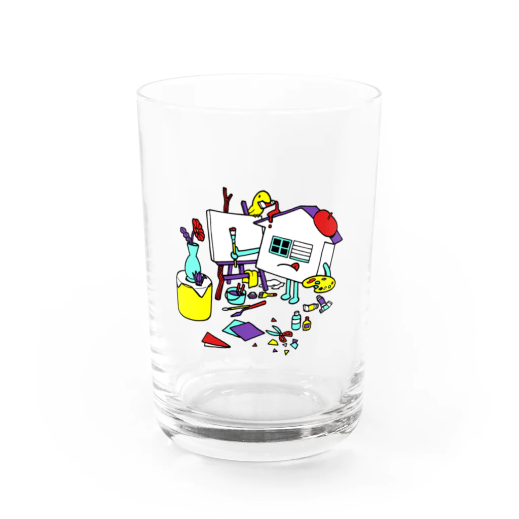 ICHASU SHOPのSTAYHOME Water Glass :front