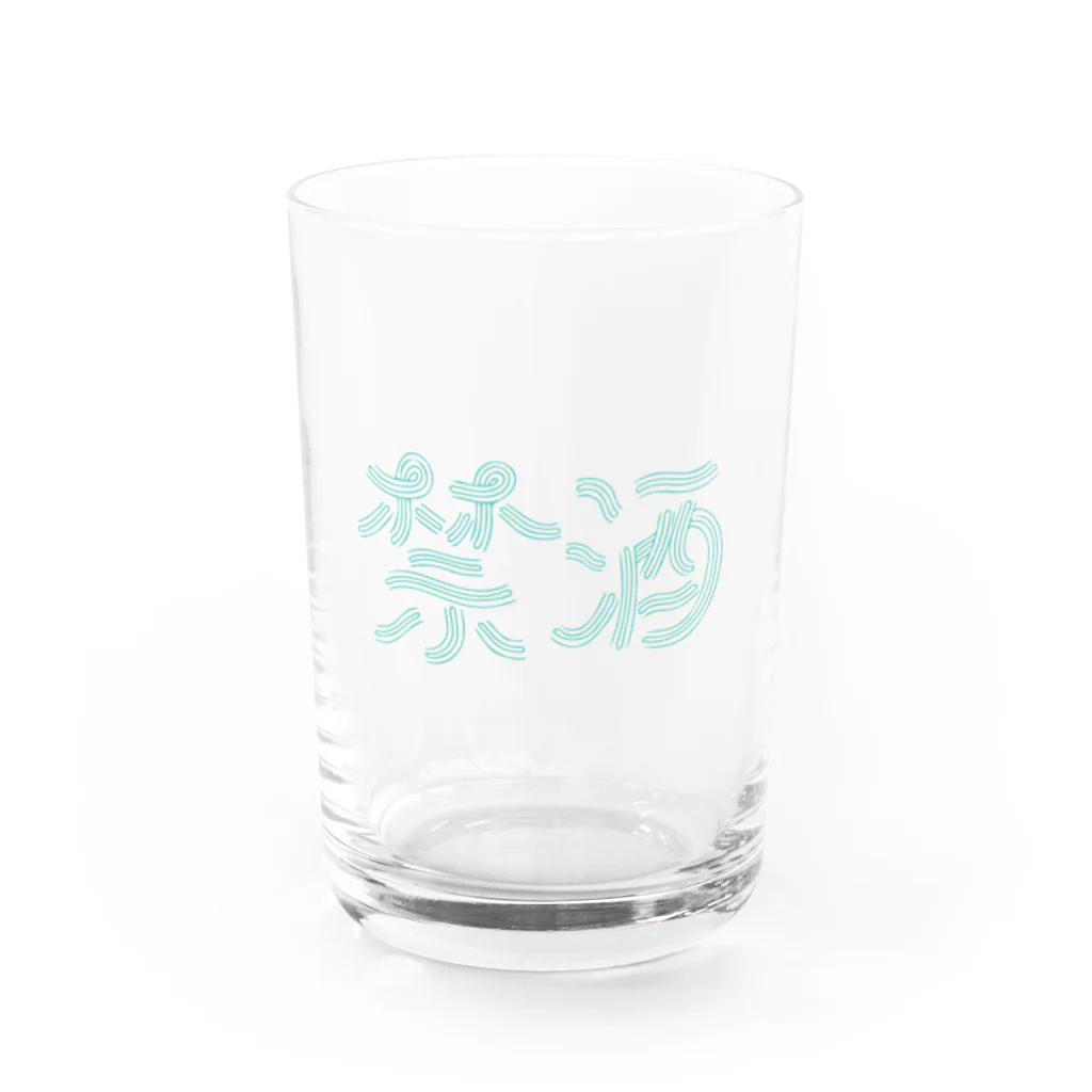 snownoの禁酒 Water Glass :front