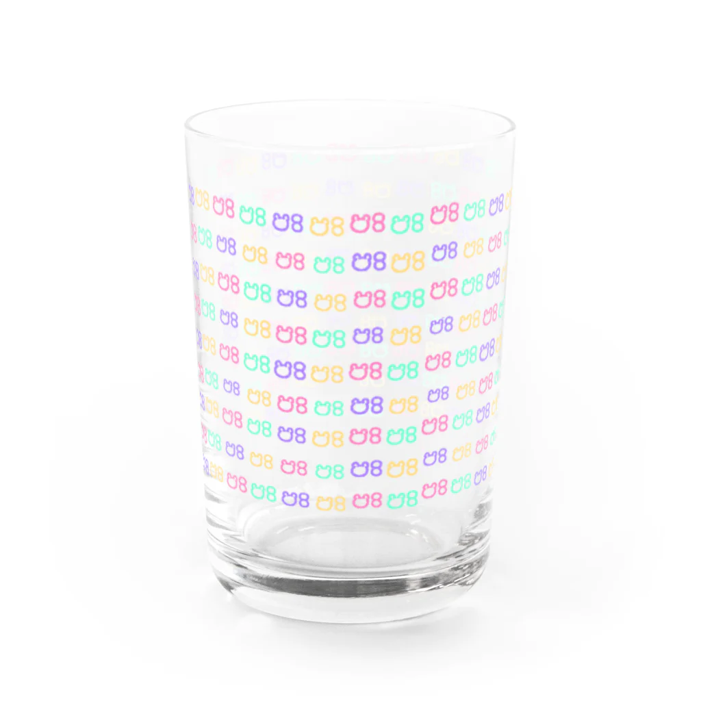 クマバチゴルフ倶楽部のクマバチ集合体 Water Glass :front