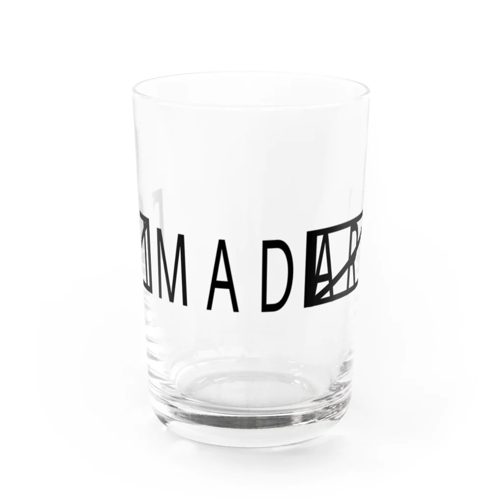 DIMADARA BY VULGAR CIRCUSの〼MAD〼 黒/DB_15 Water Glass :front