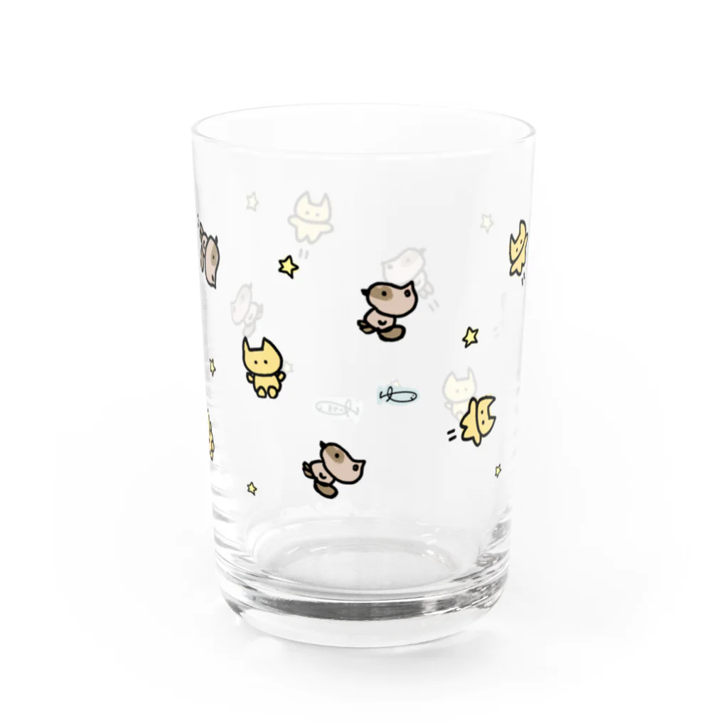 nemureco market -suzuri-のゆめをおよぐ Water Glass :front