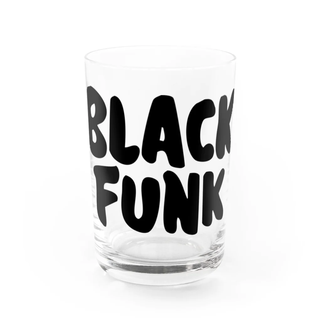 Domicile RecordsのBlack Funk Water Glass :front