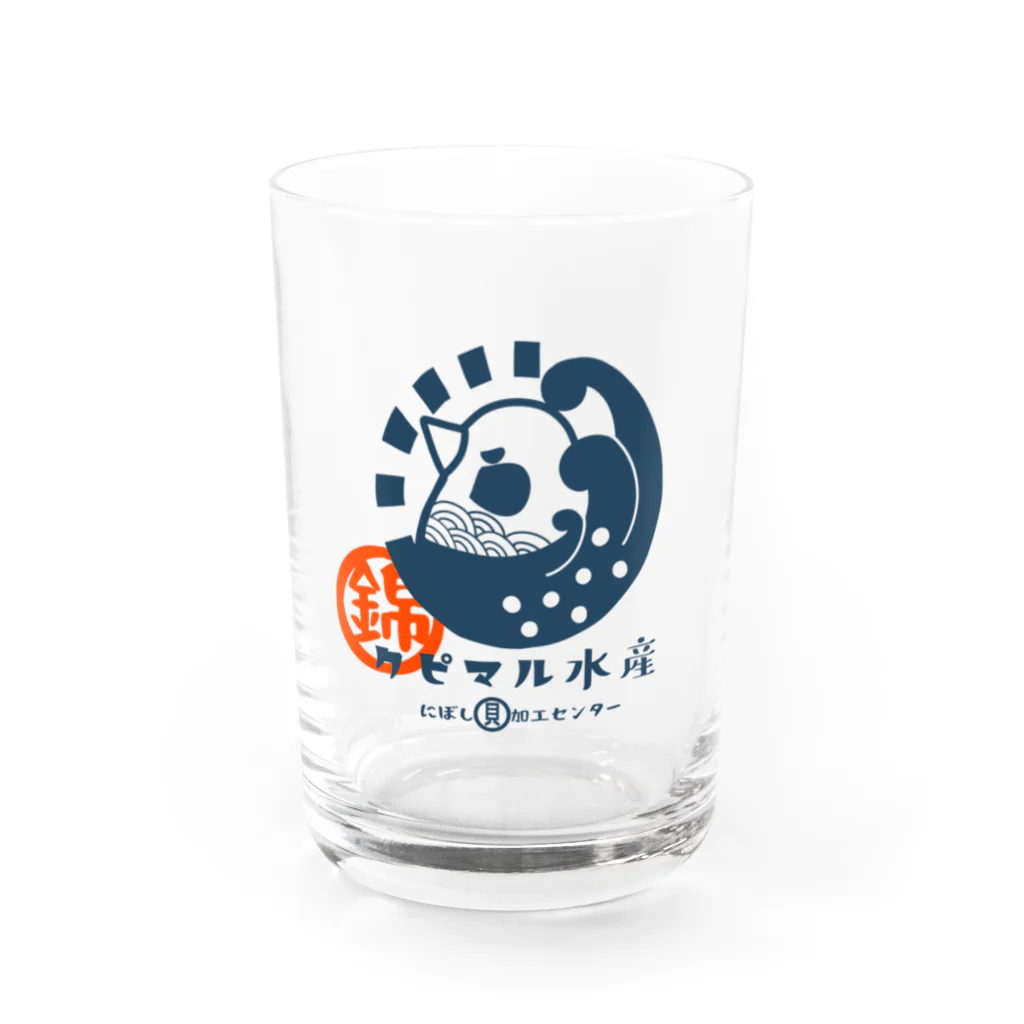 コトリコ雑貨のクピマル水産 Water Glass :front