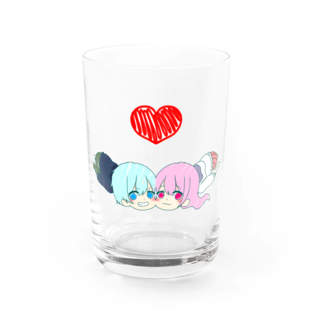 you@のずっと一緒 Water Glass :front