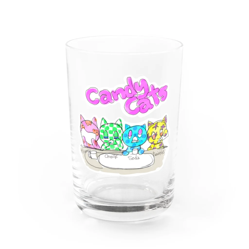 KOKORO♡のCANDY  CAT‘S 🍬🐱 Water Glass :front