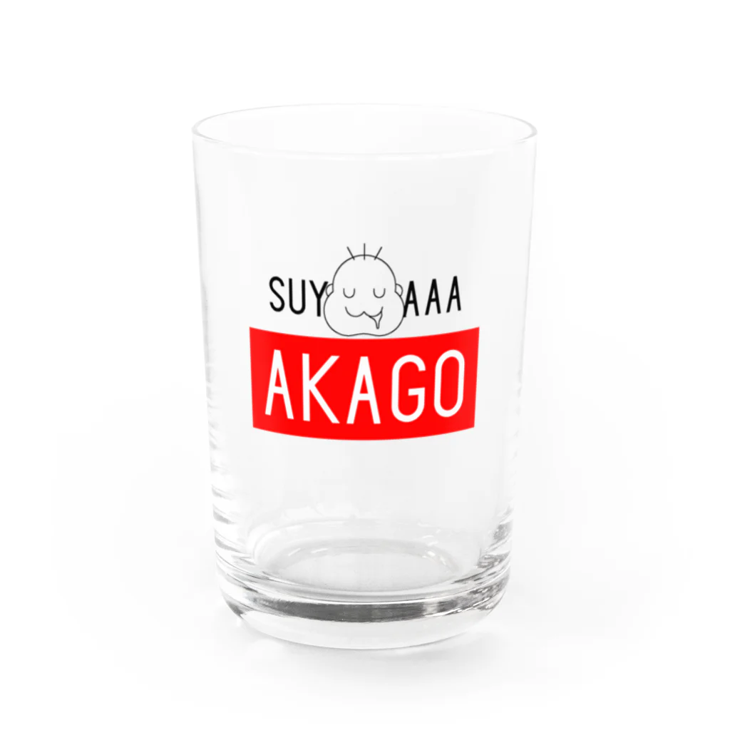konawasabiのSUYAAAAA赤子 Water Glass :front
