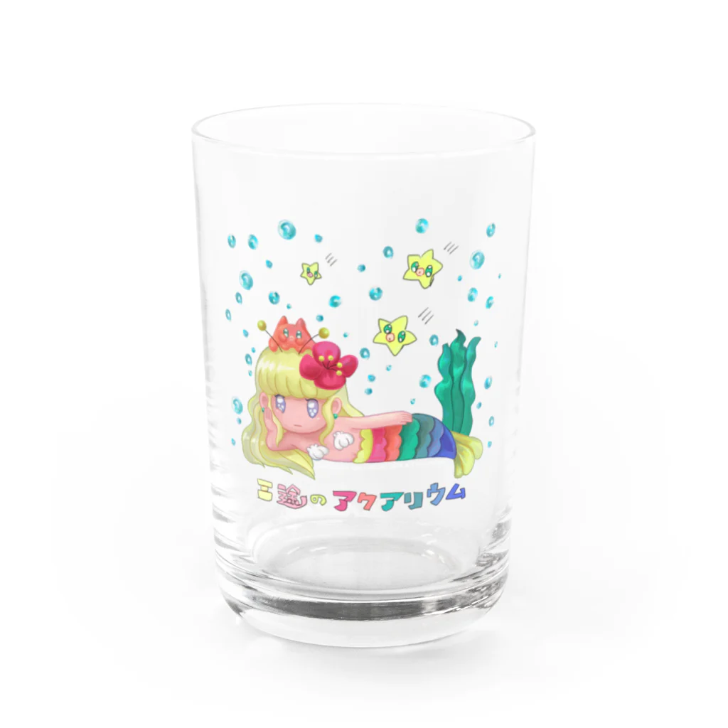 おちゃめるへんらんどの🧜 Water Glass :front