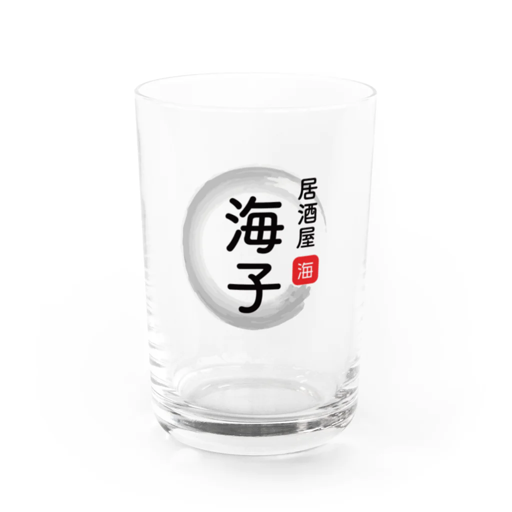 たつおと海子 公式ショップの居酒屋海子 Water Glass :front
