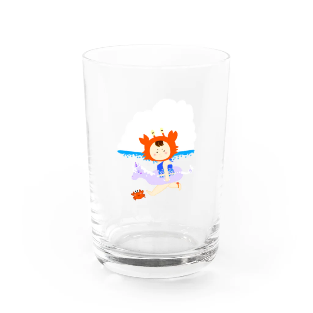 あやさんのリトルアヤカ（海） Water Glass :front