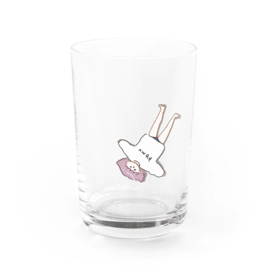 やしろみうの虚無 Water Glass :front