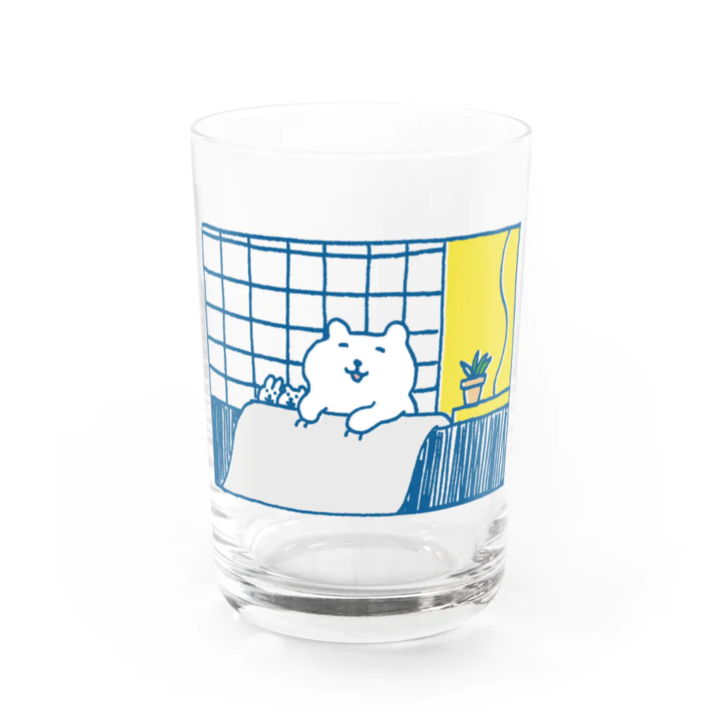 かわしまさきのきもちよい午後 Water Glass :front